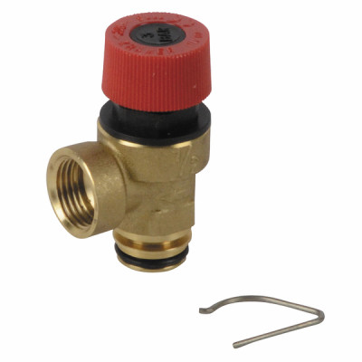 Soupape de sécurité LAURA 3 bars - DE DIETRICH CHAPPEE : JJR122450080