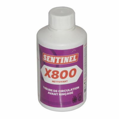 Express Sludge remover X800- SENTINEL - X800L-12X500ML-EXP