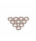 Gasket 8.4x5x1.6- DIFF pour De Dietrich Chappée - S100232  - (X10)
