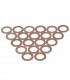 Flat gasket 27.4 x 18.2 x 2- DIFF pour De Dietrich Chappée - S62730  - (X20)