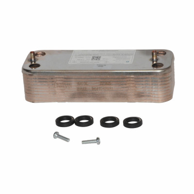Plate heat exchanger (20 plates)- DIFF pour Saunier Duval - 0020105937