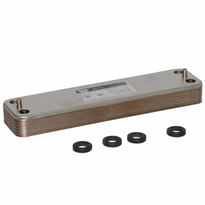 Échangeur 12 plaques + O'RING - COSMOGAS - STG : 63502005