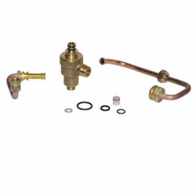 Disconnecteur + joint + tuyau - DE DIETRICH CHAPPEE : 711486700