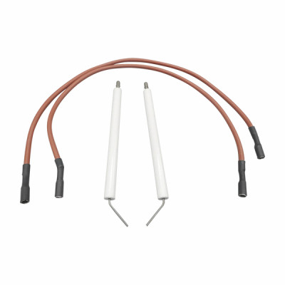 Electrodes + cables l.360mm - DE DIETRICH CHAPPEE : 200005780