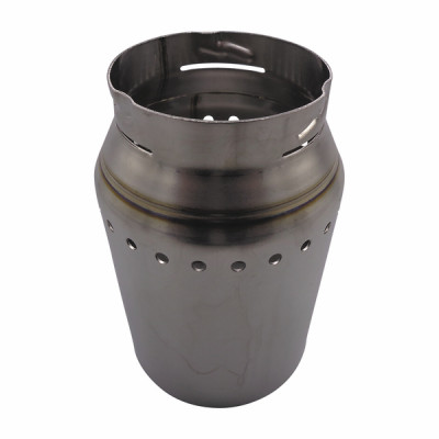 Tube de flamme ø100 + trous ø 5 - DE DIETRICH CHAPPEE : 300025923