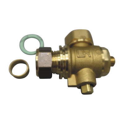 Vanne d'arret 1/2" m10x1 - DE DIETRICH CHAPPEE : S100234