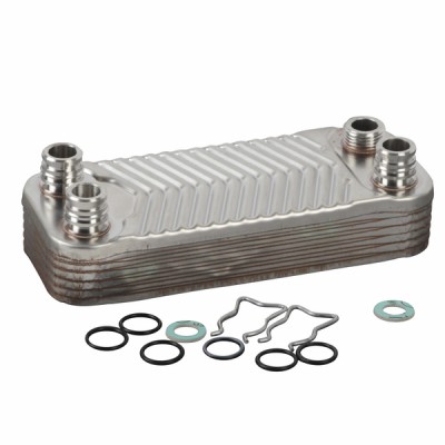 Heat exchanger 12 plates - DIFF for Vaillant : 0020073795
