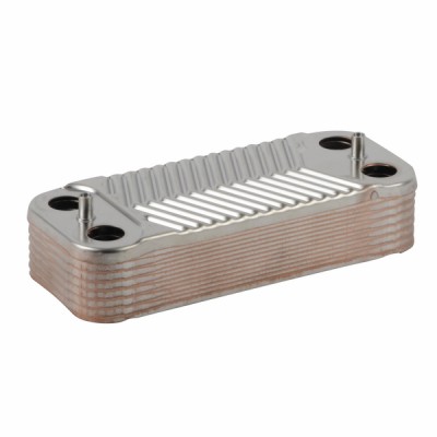 Heat exchanger 14 plates - DIFF for Immergas : 1.022220