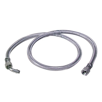 Hose fuel f3/8" x f14/150 with ring bent 45°  (X 2) - DIFF for De Dietrich Chappée : SRN066976