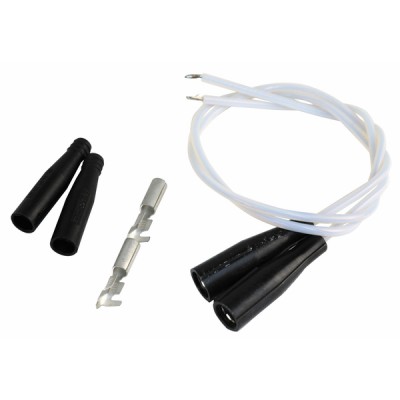 Kit cable AT-PTFE Ø 1.65& terminales para enganchar - DIFF para De Dietrich Chappée : 58084502