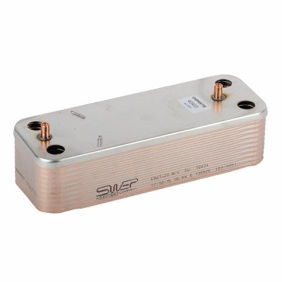 Heat exchanger 20 plates  - DIFF for De Dietrich Chappée : 711500800
