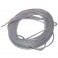 Standard high-voltage cable hv lead ptfe 250°c 5m - DIFF