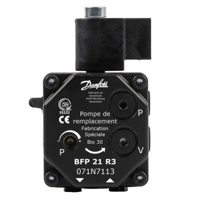 Pompe - Sortie gicleur/pression: L + R - DANFOSS : 071N7113