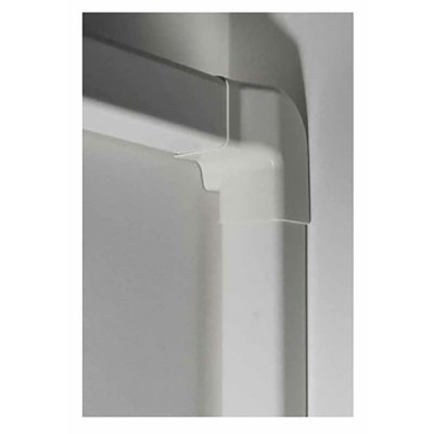 Angolo verticale diritto 80x60 bianco crema 9001 - DIFF