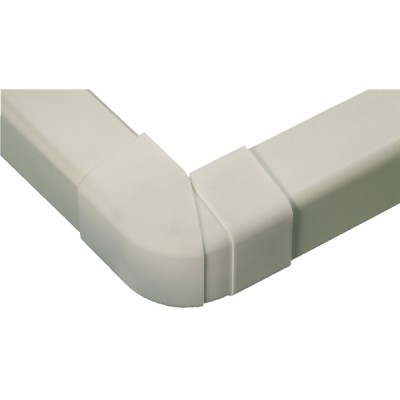 Angolo esterno regolabile 60x80 bianco crema 9001 - DIFF