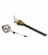 Quartz plug with 3/8" screw connector 400W 123mm- DIFF - 150069