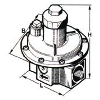 Filtre déshydrateur compact-monobloc - DIFF