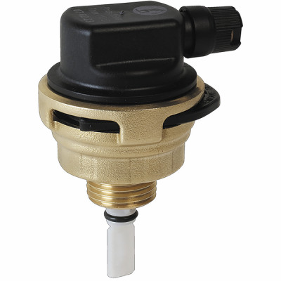 Purgeur d'air automatique avec filtre intégré, valve d'iso. et purgeur horizontal 3/8''- GIACOMINI - R88EY002