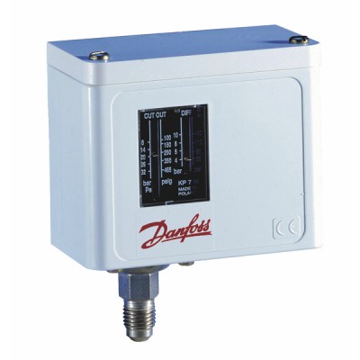 Pressure switch KP2 Low Pressure F auto - DANFOSS : 060-112066