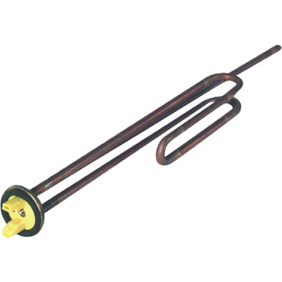 Immersion heater with flange ø48mm ECB4 2200W - DIFF for Chaffoteaux : 817166