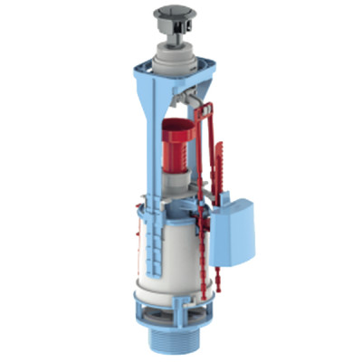 Mécanisme double volume à poussoir NF - ROI : 02063