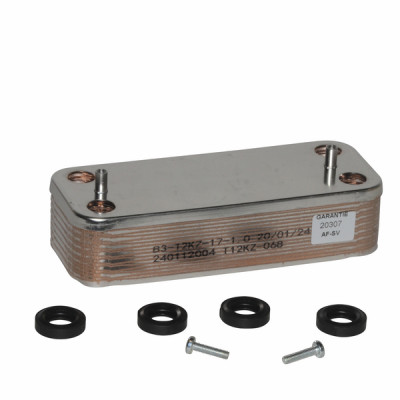 Intercambiador sanitario 16 placas- DIFF pour Chaffoteaux - 65104333