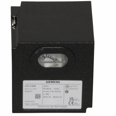 Centralita de control gas LFL 1.635 - SIEMENS : LFL1.635