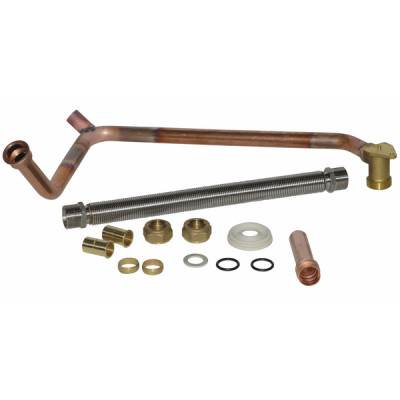 Out copper pipe D18-0.9 - CHAFFOTEAUX : 65120993