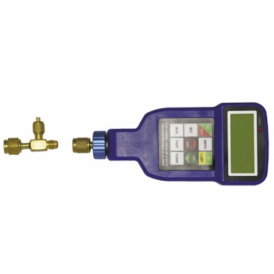 Electronic vacuum gauge with adapter - GALAXAIR : WK-VG88