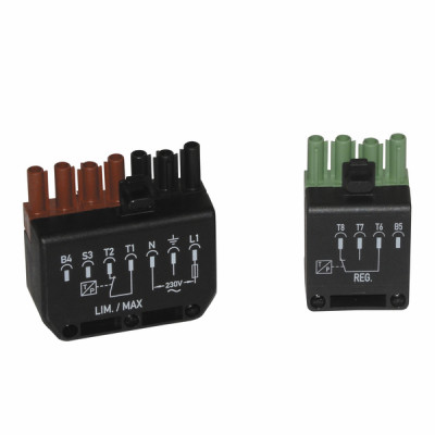 Prise wieland 4p + 7p mâle sérigraphie - CUENOD : 13010018