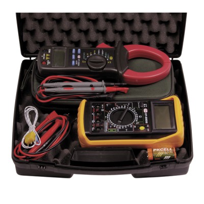 Multimeter carrying case/amperemetric clamp - DIFF