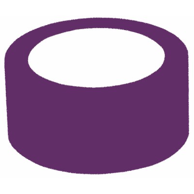 Ruban adhésif PVC isolant violet 50mmx33m - DIFF
