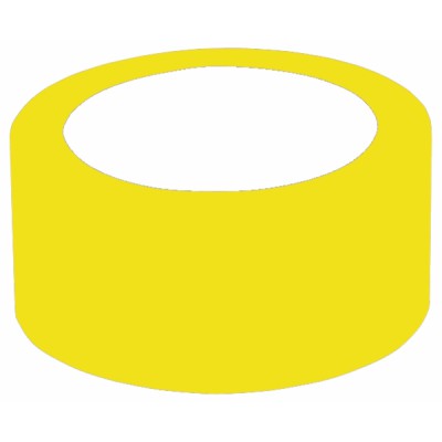 Nastro adesivo PVC giallo - DIFF