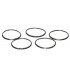 Gasket burner 5 pieces- DIFF pour De Dietrich Chappée - S103172  - (X5)