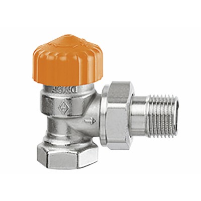 Adaptable thermostatic radiator valve body Eclipse angle DN10 3/8 - IMI HYDRONIC : 3461-01.000