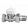 Standard thermostatic radiator valve body Calypso Exact straight DN10 3/8 - IMI HYDRONIC : 3452-01.000