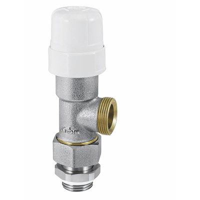 Convertible reversed angle radiator valve bodies male 1/2 RFS (built-in seal on connector) (X 10) - RBM : 1800400