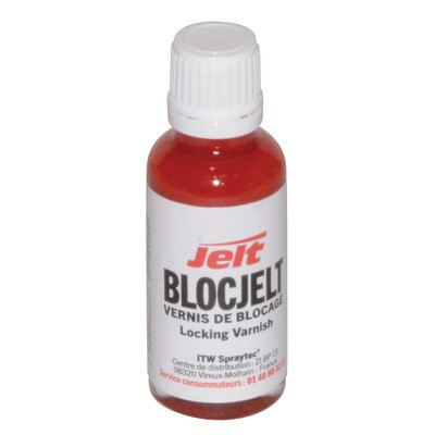 Vernis de blocage "blocjelt 6967" rouge- SOLARONICS - 0042067