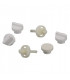 Ensemble boutons et axes blancs- UNICAL - 04482E