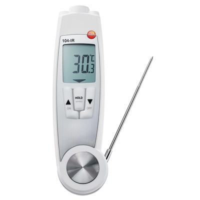 Testo 104-IR thermomètre infrarouge alim- TESTO - 0560 1040
