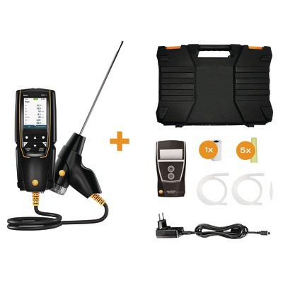 Kit analyseur de combustion Testo 310 II connecté avec imprimante- TESTO - 0563 3105