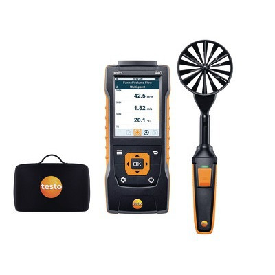 Kit de anemómetro Testo 440 con hélice de Ø100 mm- TESTO - 0563 4403