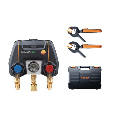 Kit smart testo 550i - kit manomètre froid connecté- TESTO - 0564 3550