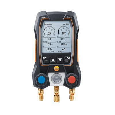 Kit de manómetro en frío Testo 550S- TESTO - 0564 5501