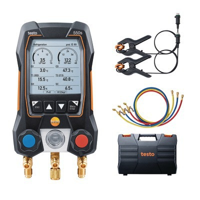 Kit standard Testo 550S avec flexibles -- TESTO - 0564 5504