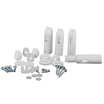 Kit fixations murales droit/galbé- ATLANTIC - 098191  - (X4)