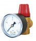 Heating valve with manometer FF15x21 / FF1/2- DIFF - 100014