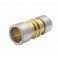 Straight brass connector. LOKRING 9,53 NK Ms 50 (X 10) - VULKAN LOKRING : 9,53 NK Ms 50-B10