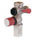 Groupe de sécurité droit laiton - 43mm MF3/4"- COMAP - 889006-01