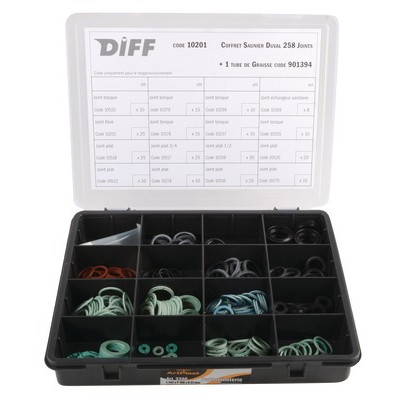 Coffret 258 joints- DIFF pour Saunier Duval - COFFRET 258 JOINTS